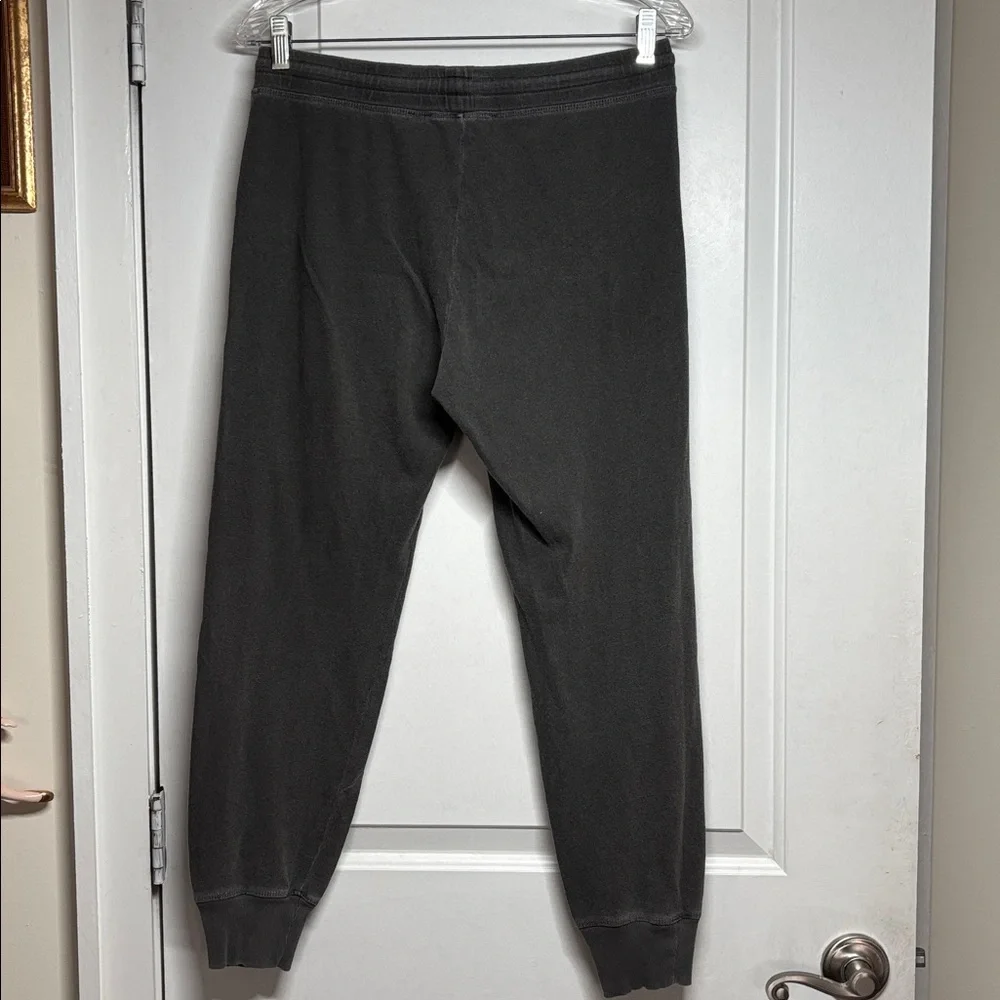 Wilt Twist Shrunken Sweatpants in Washed Black - Picture 3 of 7